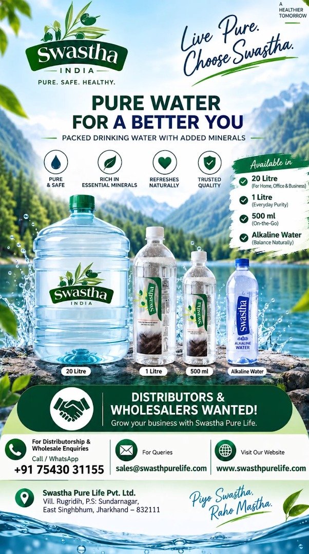 Swastha Pure Life – Live Pure. Choose Swastha.